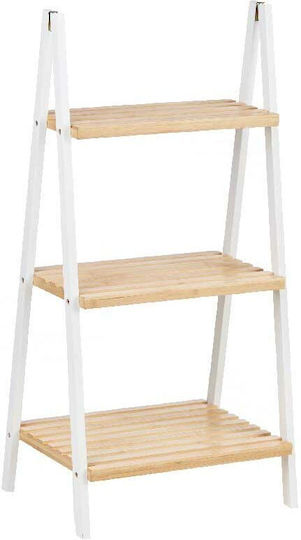 CMSpa Επιτοίχια Ραφιέρα Μπάνιου Ξύλινη 40.3x30x30cm Μπλε