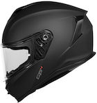 CMS Gp4 Plain 2 Black Matt Cască de motocicletă Full Face ECE 22.06 1450gr