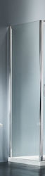 Starlet Διαχωριστικό Ντουζιέρας με Συρόμενη Πόρτα 70x180cm Chrome
