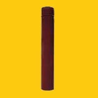 Guller Καμινάδα Καπνοδόχου Inox 120mm Καφέ