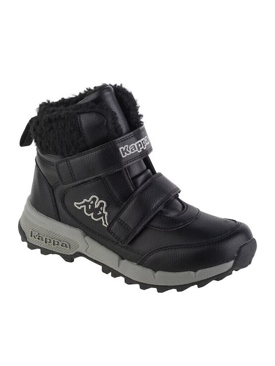 Tapiwa K Kids Boots with Velcro Black