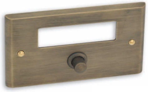 Best Копче за камбанка без рамка в Бронзов цвят 138
