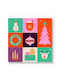 Fritzyart Christmas Set Rahmen Stoff 60x60cm