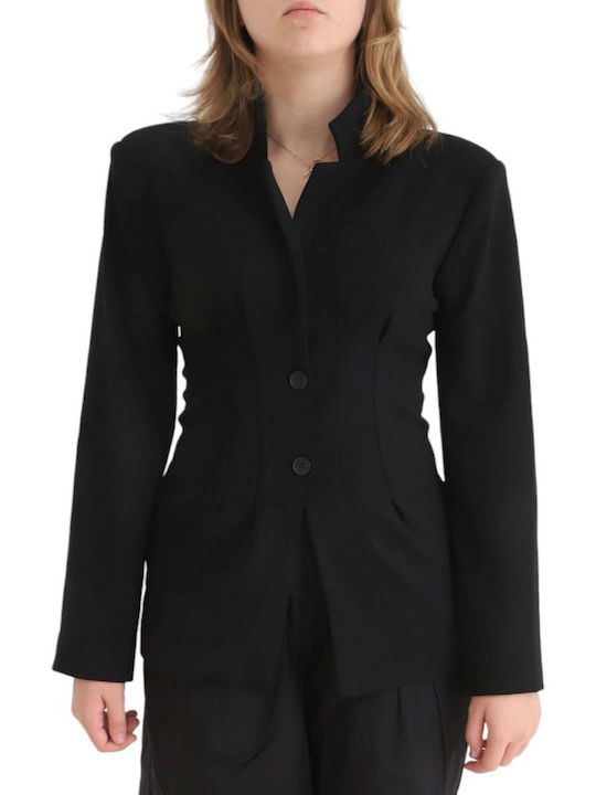 Kendall + Kylie Damen Blazer BLACK