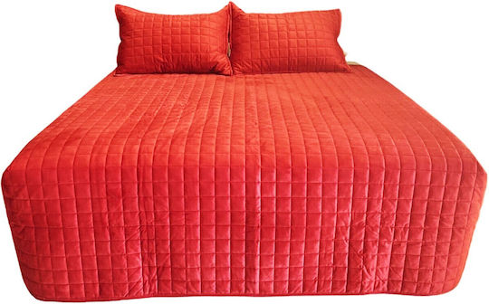 Decotelia Module Cuvertură Extra-dublu Roșu 220x240cm 3buc