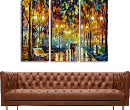 I-gallery Τρίπτυχος Πίνακας σε Καμβά 50x70cm
