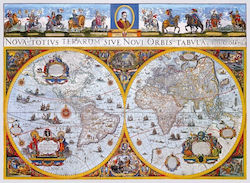 Nova Terrarum Antique Map Puzzle 2D 750pcs Nova Terrarum Antique Map Puzzle 2D 750pcs