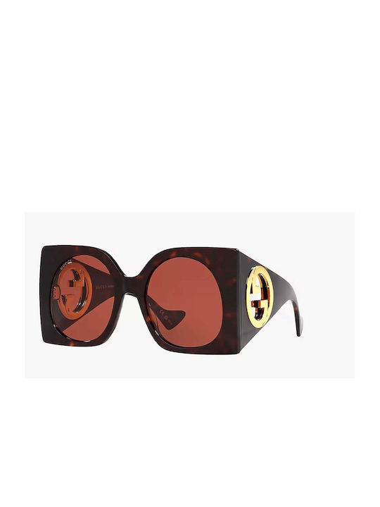 Gucci Sonnenbrillen mit Schwarz Rahmen und Schwarz Linse GG1254S 002