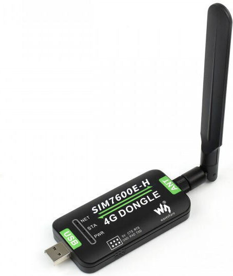 Waveshare SIM7600E-H 4G-Dongle GNSS-Ortung 1Stück (21444)
