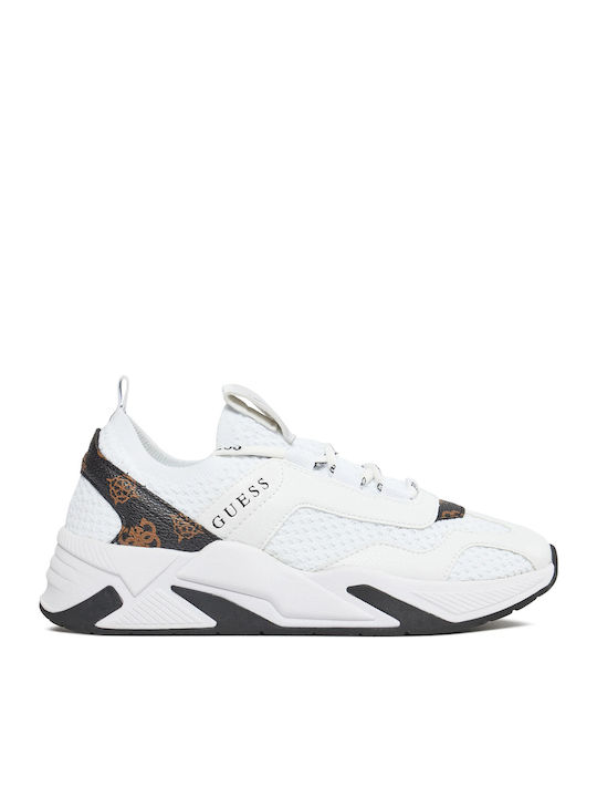 Geniver Chunky Sneakers White