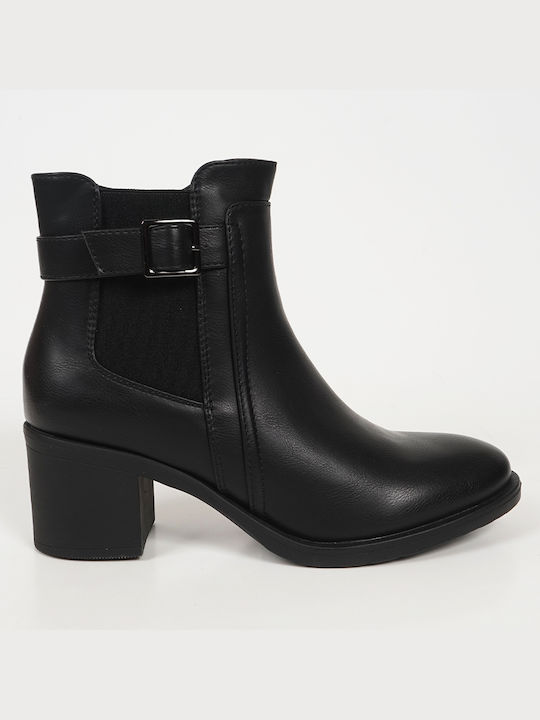 Piazza Shoes Damen Knöchelstiefel Schwarz