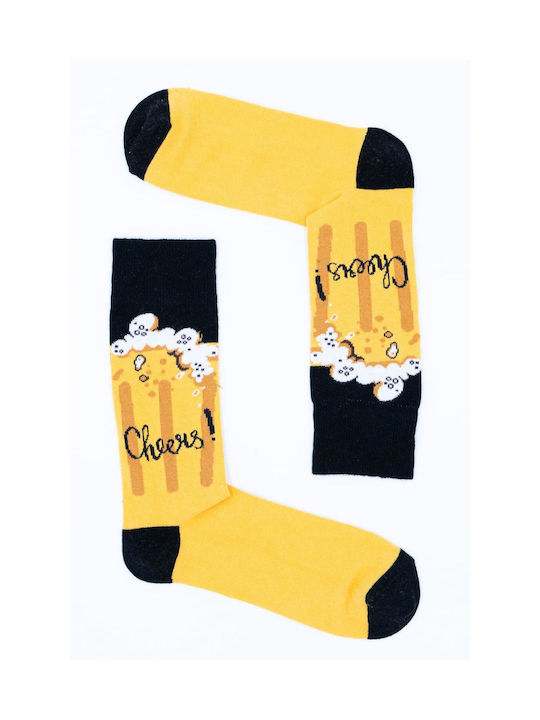 Jokers Herren Socken Gelb 1Pack