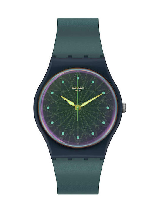 Swatch Bioceramic Ανδρικό Ρολόι Μπαταρίας με Πρ...