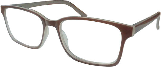 Lesebrillen +3.50 in Beige Farbe R1608MP