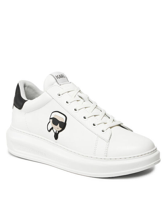 Karl Lagerfeld Ανδρικά Sneakers Λευκό