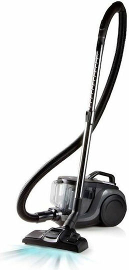 Domo DO7295S Staubsauger 850W Beutellos 2.5Es Schwarz