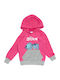 Kids Sweatshirt with Hood and Pockets Pink Lilo & Stitch