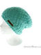Beanie Γυναικείος Σκούφος Πλεκτός σε Τιρκουάζ χρώμα