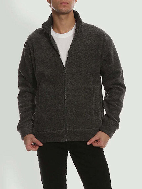 Ανδρική Ζακέτα Fleece Black Sand