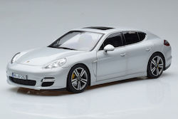 Norev Porsche Porsche Panamera Turbo 2009 Silver Modeling Figure Car in Scale 1:18