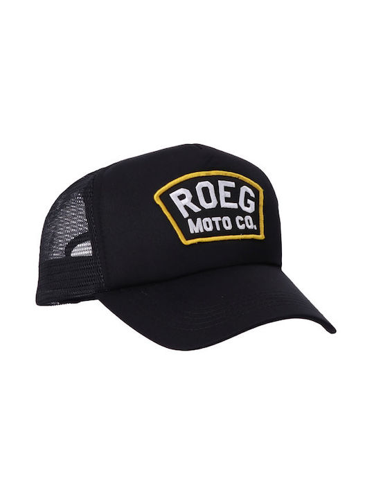 Roeg Trucker Cap Black