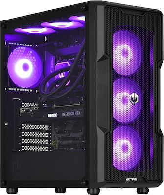 Actina Gaming Desktop PC (Ryzen 7-5800X3D/32GB DDR4/1TB SSD/GeForce RTX 4070/No Operating System)