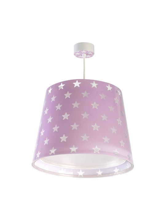 Ango Kids Single Ceiling Light E27 Lilac