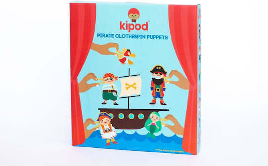Kipod Children's Craft Puppets On Clothespins Pirates for Children 3+ years Years