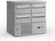 Inox Dobros Frigider Inoxidabil de Banc cu Sertar și Unitate de Răcire L90xl60xH87cm