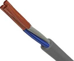 Καλώδιο Ρεύματος με Διατομή 5x1mm² σε Γκρι Χρώμ...