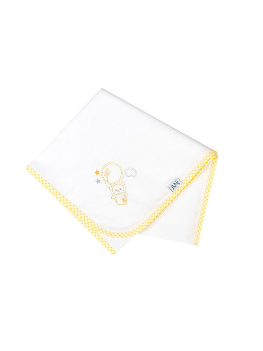 Bunny Bebe Chiffon Swaddle Wrap Yellow