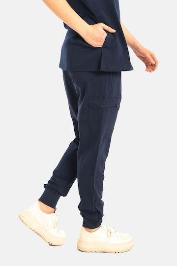 Dr. Scrub Γυναικείο Ιατρικό Παντελόνι Navy Μπλε