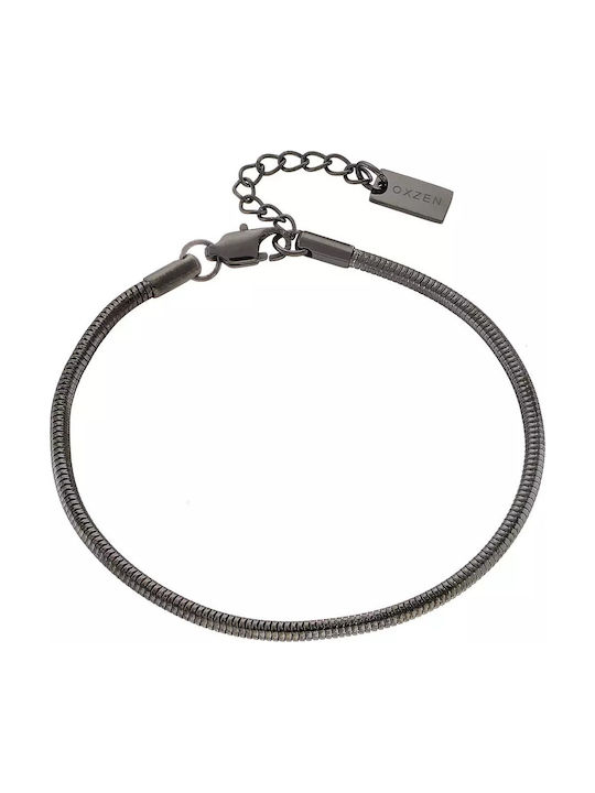 Oxzen Chain Hand made of Steel Thin Thickness 2...