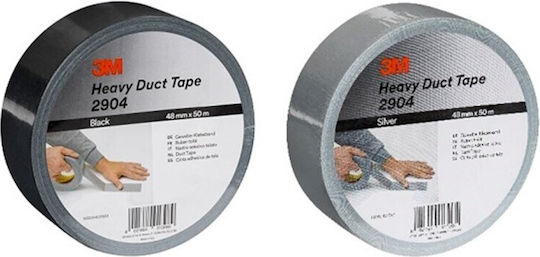 3M Self-Adhesive Fabric Tape Black 48mmx50m 1pcs