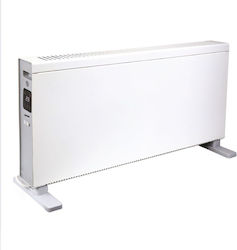 Gruppe Convector Heater Floor 2000W with Electronic Thermostat and WiFi 75x43cm White