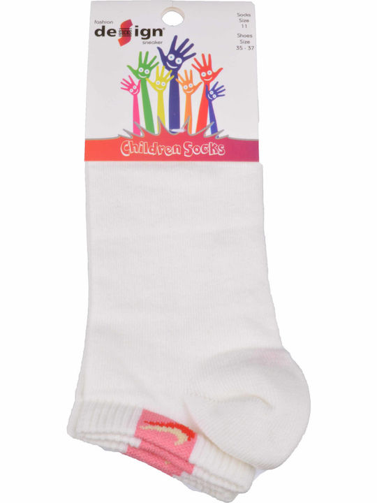 Design Socks Детски Чорапи Ankle Socks Beige