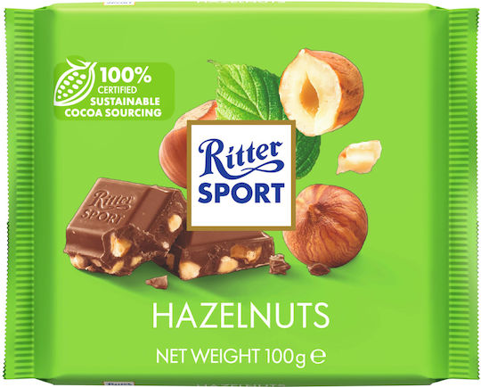 Ritter Sport Chocolate Milk Hazelnut 100gr