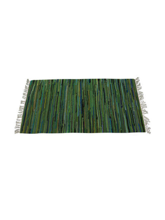 Rug Rectangular Cotton Colorful