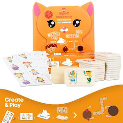 Kipod Board Game Cat Dominoes for 1 Player 3+ Years (EN)