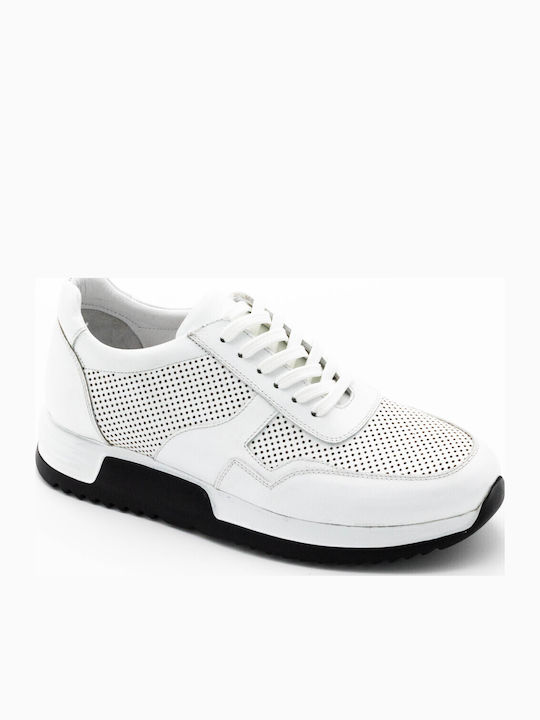 Savas Ανδρικά Ανατομικά Sneakers Λευκά