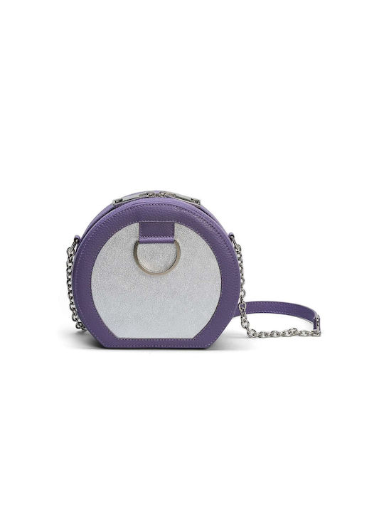 Urban Leather Women's Bag Crossbody Purple