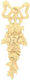 CHeirokamoto Bow Wooden Flowers 1pcs