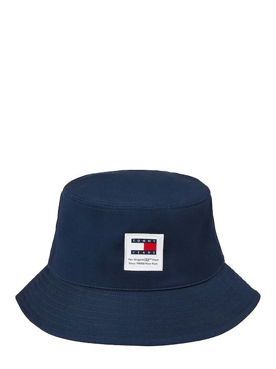 Tommy Hilfiger Υφασμάτινo Ανδρικό Καπέλο Στυλ Bucket Μπλε