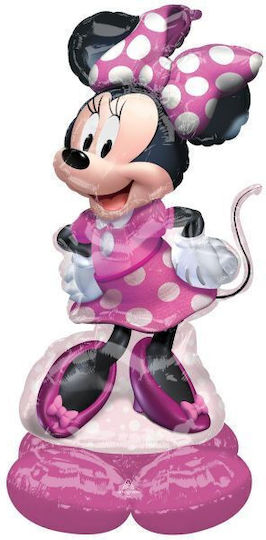 Μπαλόνι Minnie Foil Jumbo με Βάση Airloonz 83εκ.