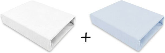 Qmini Σετ με Λάστιχο Λευκό 50x90εκ. Qmini Σετ με Λάστιχο Λευκό 50x90εκ.