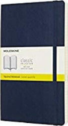 Moleskine Sapphire Notebook Squared Blue