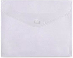 Efo Transparent File Folder with Button Closure