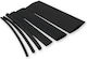 Commel Heat-Shrink Tubing Black 10pcs 365-555