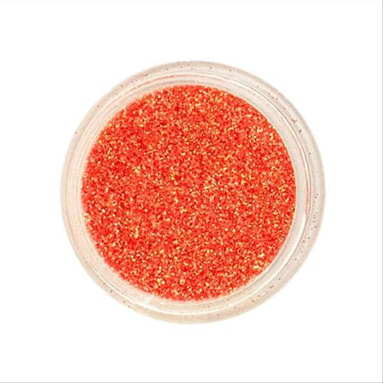 Trendy Color Cosmetics Decorating Powder for Nails in Orange Color