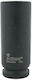 Action Socket Pneumatic Hex Long with Square Drive 1/2" Diameter 1/2"
